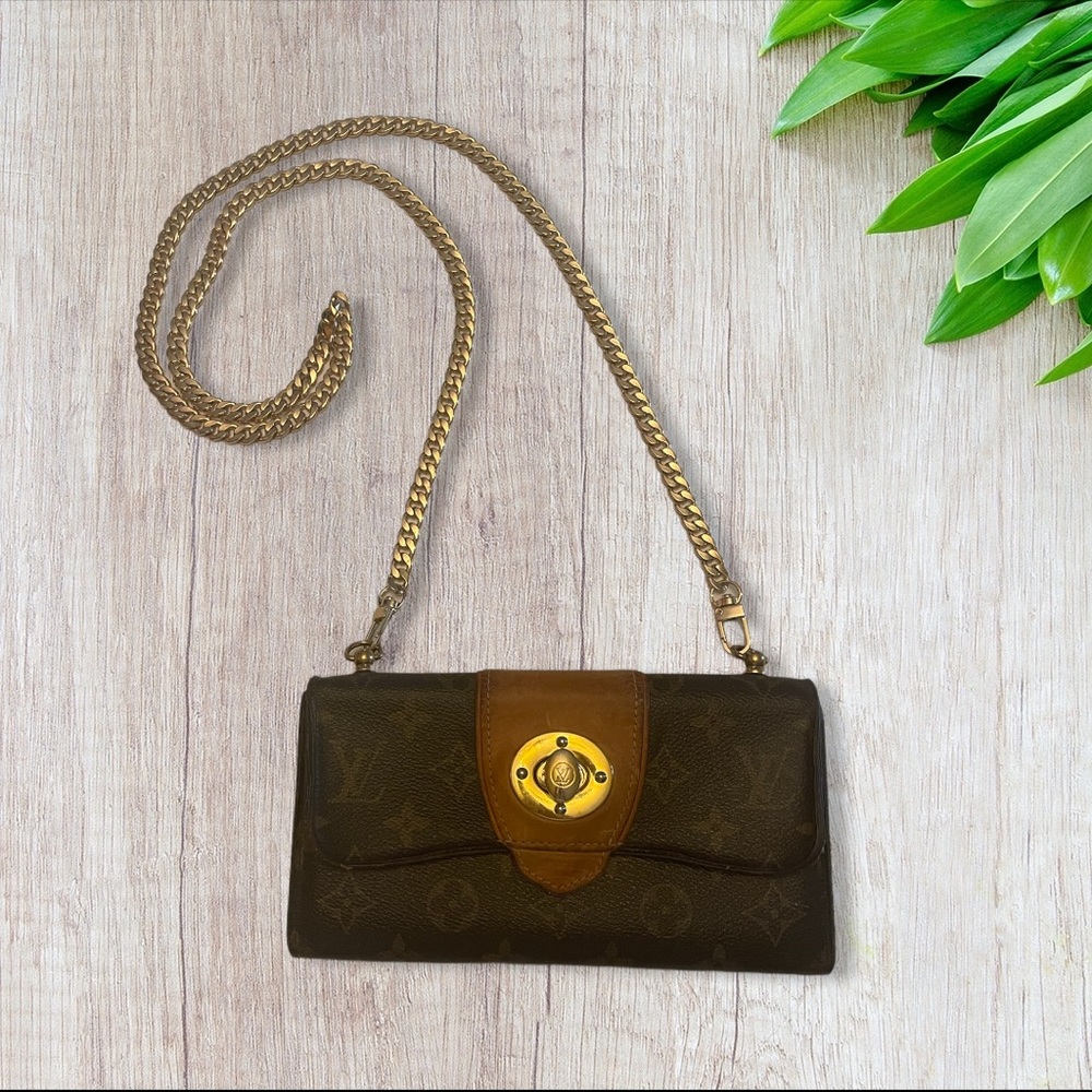 Louis Vuitton Brown Wallet with Iconic Design
